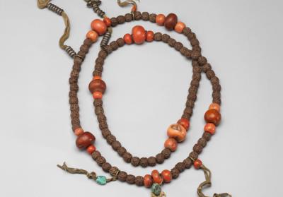 图片[2]-Rudraksha prayer beads, Qing dynasty, 18th c., Tibetan work.-China Archive